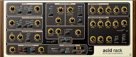 acidrack plugin interface