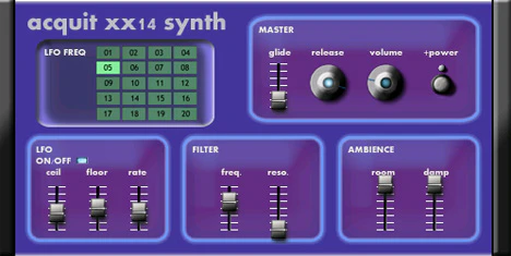 Acquitxx14 plugin interface