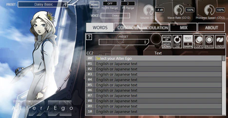 Alter Ego plugin interface
