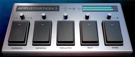 Amplistortion plugin interface