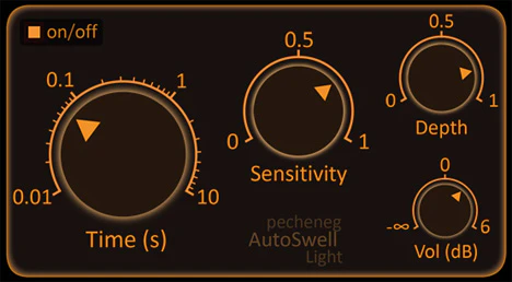 AutoSwell Light plugin interface