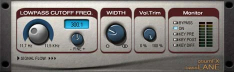 BassLane plugin interface