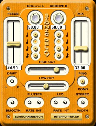Bionicdelay plugin interface