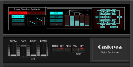 Casiopea plugin interface