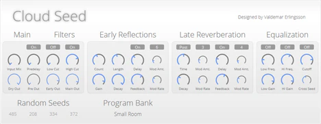 Cloud Seed plugin interface