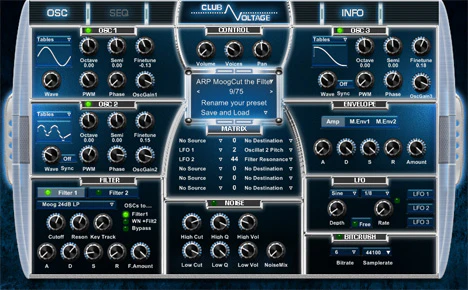 ClubVoltage plugin interface