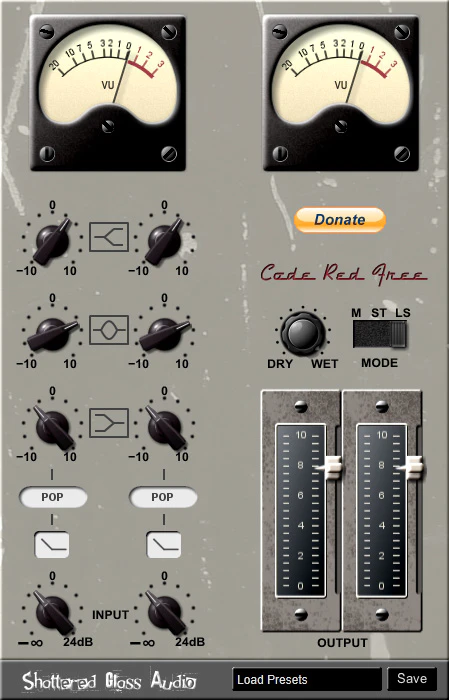Code Red Free plugin interface