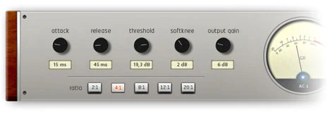 Compressor AC1 plugin interface
