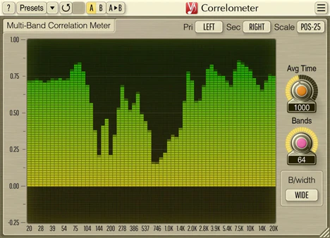 Correlometer plugin interface
