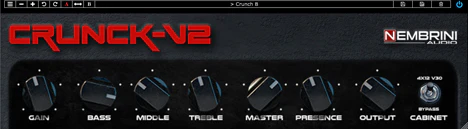 Crunck V2 plugin interface