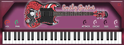 Cute Emily Dirty plugin interface
