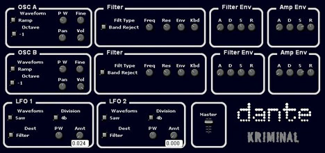 DANTE plugin interface