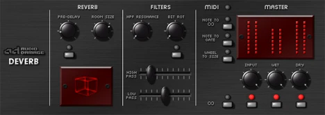 Deverb plugin interface