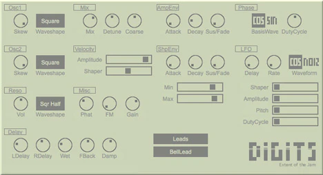 Digits plugin interface