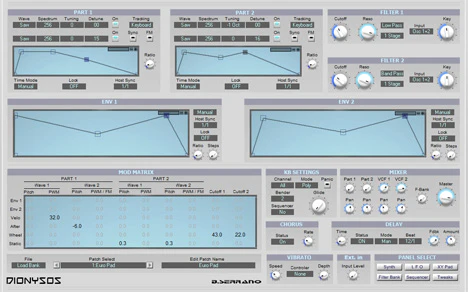 Dionysos plugin interface