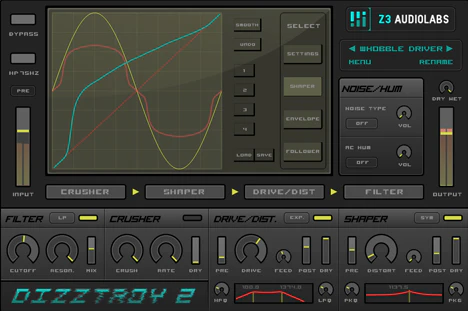 Dizztroy 2 plugin interface