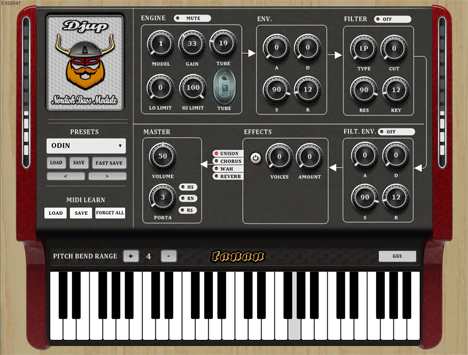 Djup plugin interface