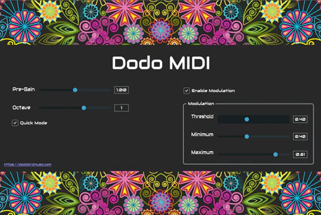 Dodo MIDI plugin interface