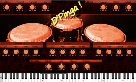 DPinga Congas plugin interface