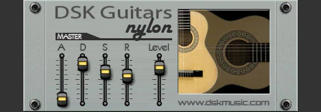 DSK Guitars Nylon plugin interface