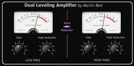 Dual Leveling Amplifier plugin interface