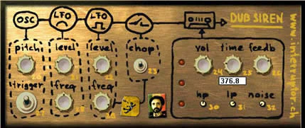 Dub Siren plugin interface