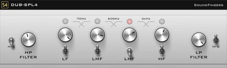 Dub-SPL4 plugin interface