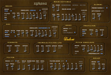 Dulcet plugin interface