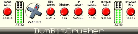 DvnBitCrusher plugin interface