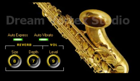 DVS Saxophone plugin interface