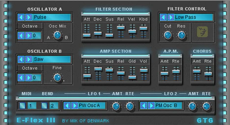 E-Flex III plugin interface