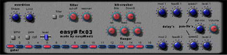 easy-fx 03 plugin interface