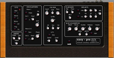 easy-pro-six plugin interface