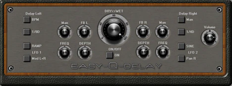 easy-Q-delay plugin interface