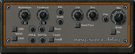 easy-supra-delay plugin interface