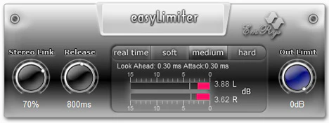 easyLimiter plugin interface