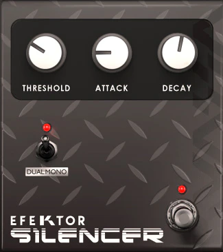 Efektor Silencer plugin interface