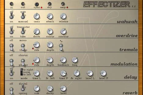 Effectizer plugin interface