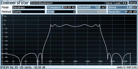 Engineers Filter plugin interface