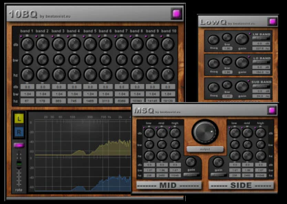 Equalizer Studio plugin interface