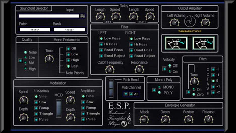 ESP1 plugin interface
