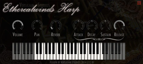 Etherealwinds Harp plugin interface