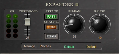Expander plugin interface