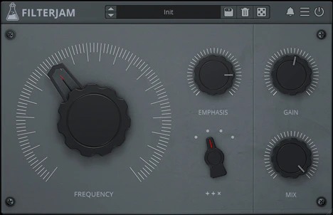Filterjam plugin interface