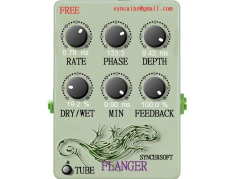 Flanger VST plugin interface