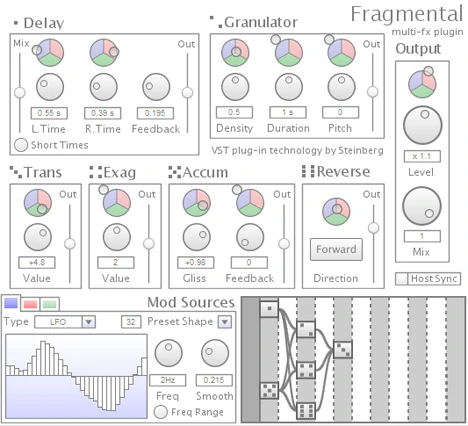 Fragmental plugin interface