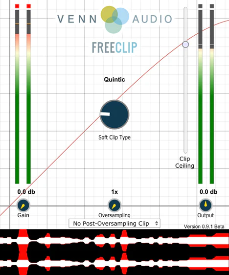 Free Clip plugin interface