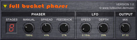 Full Bucket Phaser plugin interface