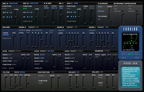 Funxion plugin interface
