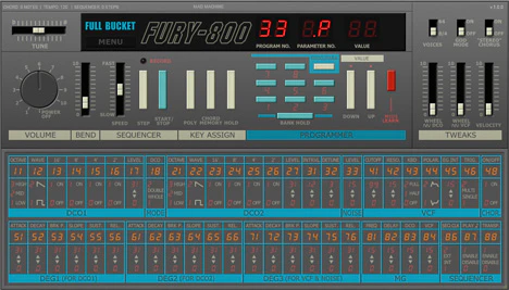 Fury-800 plugin interface